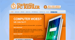 Desktop Screenshot of clarksvillepcrepair.com